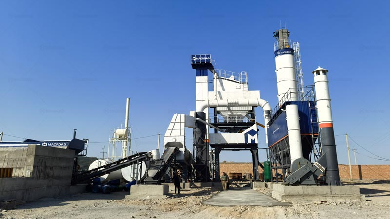 Macroad Asphalt Batch Mix Plant ALQ80